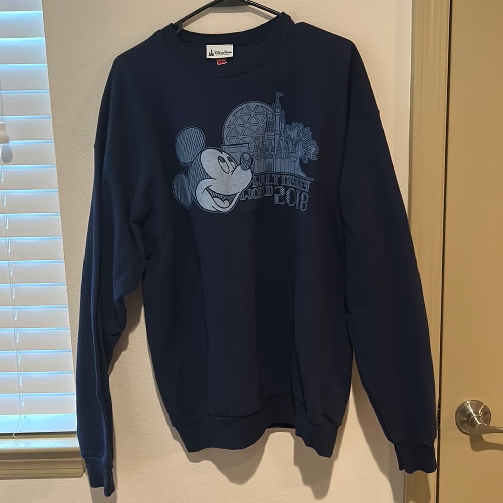 Blue disney sweatshirt